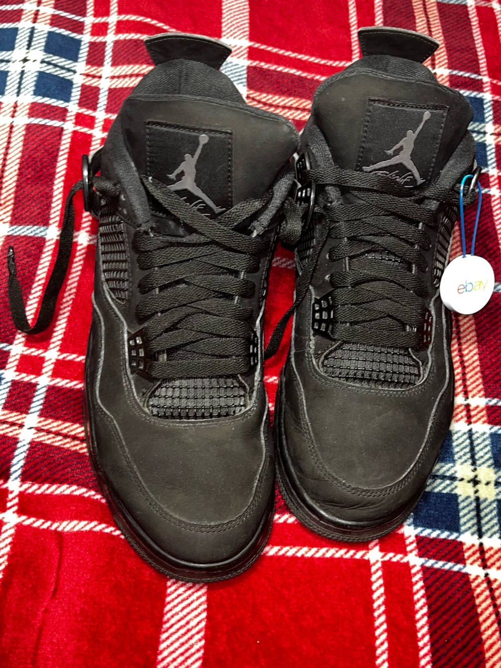 Jordan 4 Retro Black Cat 2020 Size 11 Used - no Nike box
